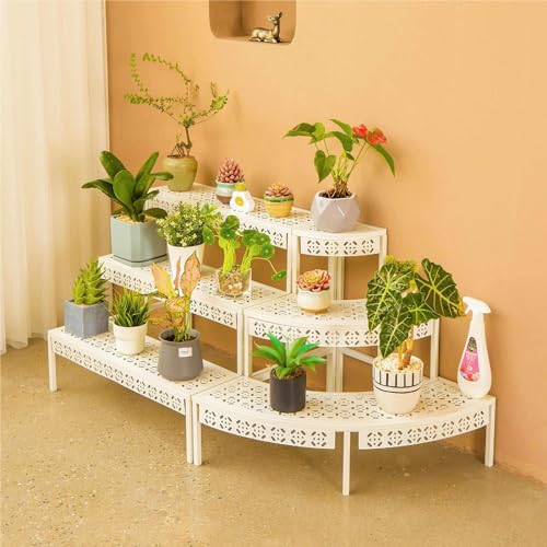 3 Tier Rectangular Metal Plant Stand