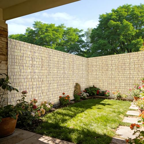 Reed Fencing Rolls (6×16FT / Natural color)