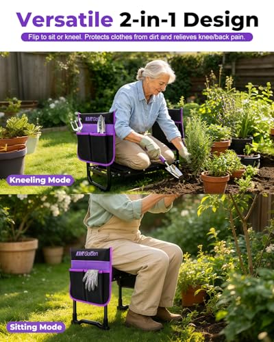 Garden Stool & Kneeler 7 (Purple)