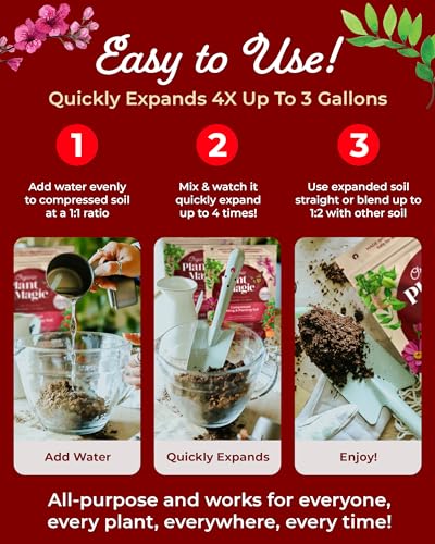 Compressed Organic Potting Soil