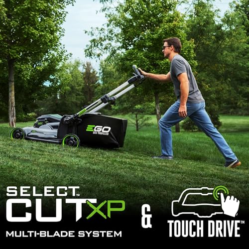 Electric Lawn Mower (22" / w/(2) 6.0Ah Batteries, Super Composite)