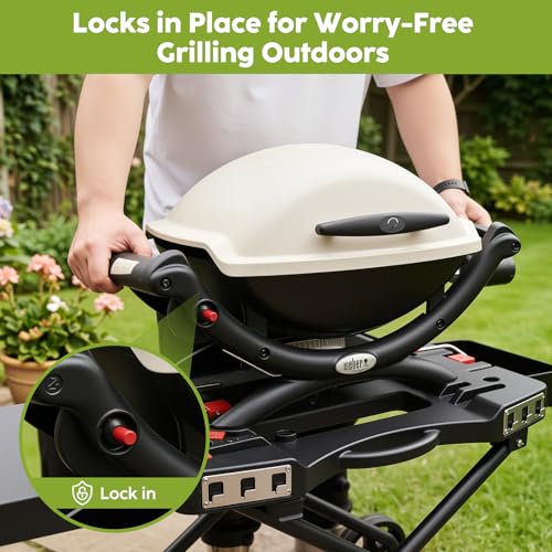 Foldable Grill Stand for Weber Q1200 Blackstone 17"&22" Griddle (26 IN.)