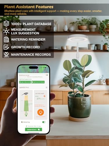 Smart Grow Lights for Indoor Plants