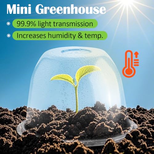 10" D × 6.7" H Plant Protectors from Animals (10" D × 6.7" H 10P)