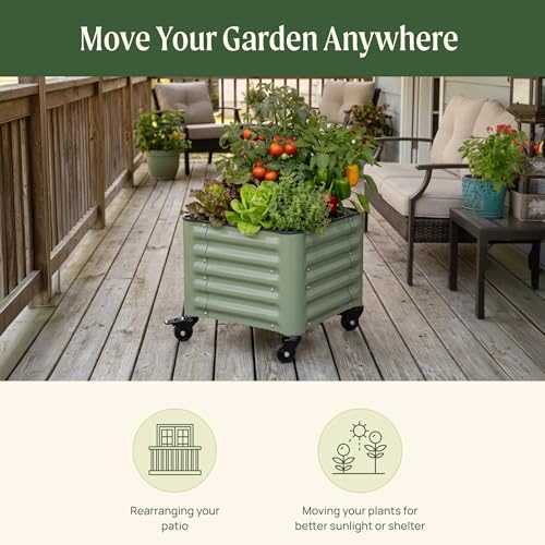 Classic Rolling Garden Bed