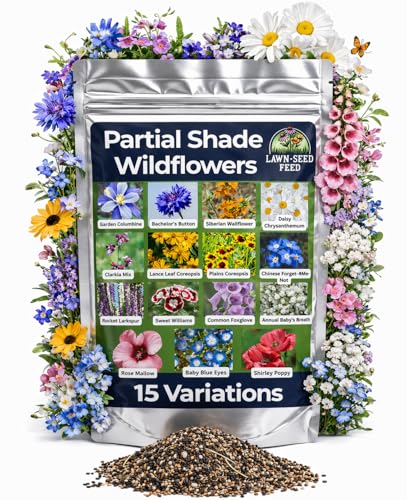 Partial Shade Wildflower Mix Seed (Potted Plant)