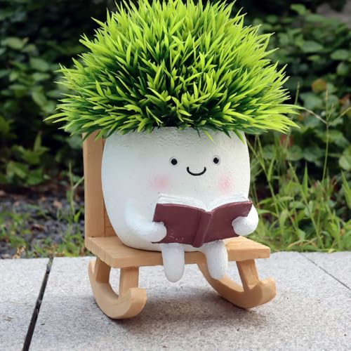 Funny Head Planters Face Pots
