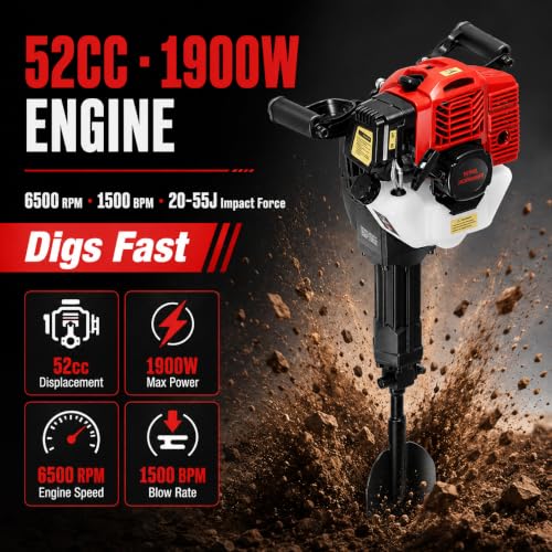 52cc Trench Digger Machine