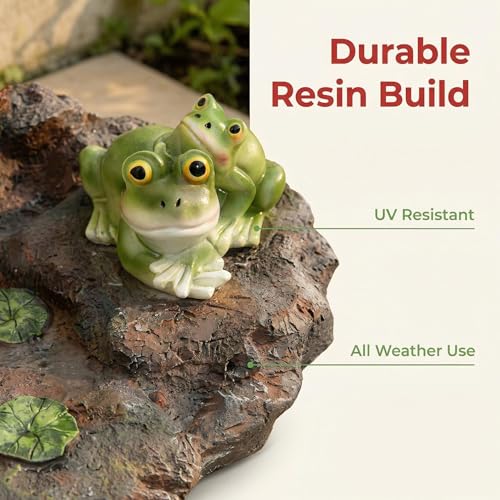 3 Frog Downspout Splash Block (Frog-soil-big)