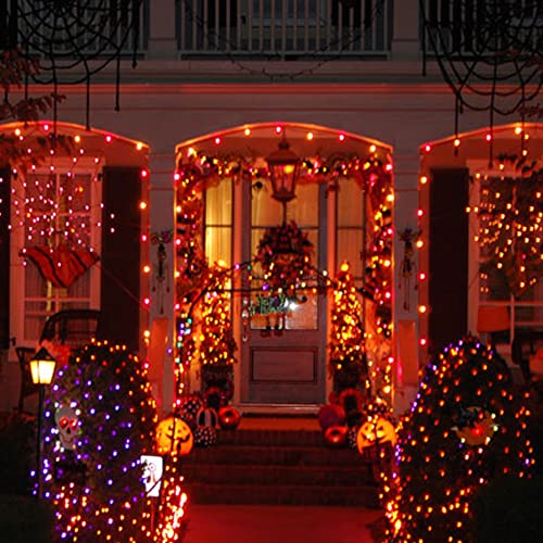 Orange Halloween Fairy String Lights (20 Foot)
