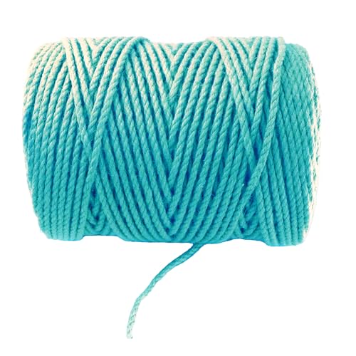 4mm x 500 Feet Blue Jute Rope (500 Foot)