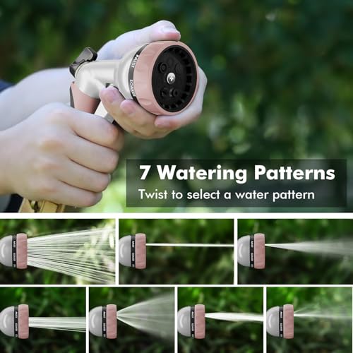 Garden Hose Nozzle (Rose Gold)