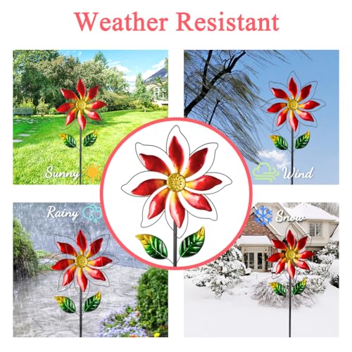 Wind Spinner Outdoor (14'' Red)