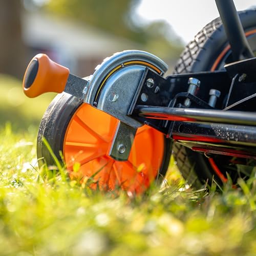 716-18S 18-Inch 7-Blade Push Reel Lawn Mower, Green (18-Inch, 7-Blade)