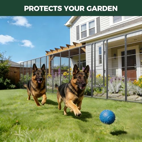 No Dig Garden Fence (Silver / 45"H)