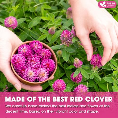 Premium Red Clover Herbal Tea (35 Tea Bags)