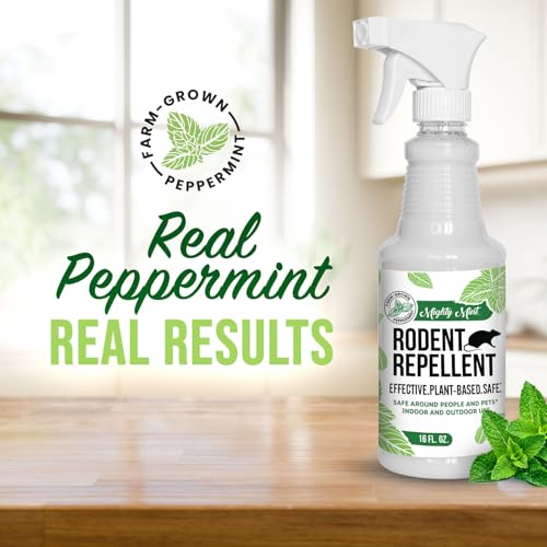 Peppermint Oil Rodent Repellent Spray (16 Fl Oz)