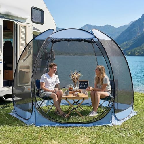 10'x10' Pop Up Screen House Tent (Charcoal Gray / 10'x10')