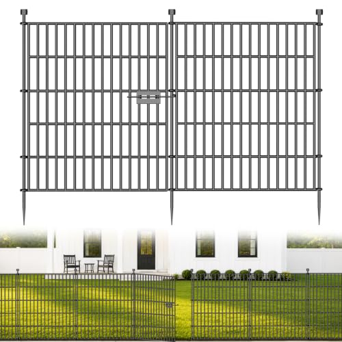 No Dig Garden Fence Outdoor for Yard (184.32 sq ft sq ft)