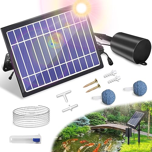 Solar Pond Aerator with Air Pump