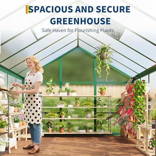 6 x 10 FT Greenhouse (Green / 6x10FT)
