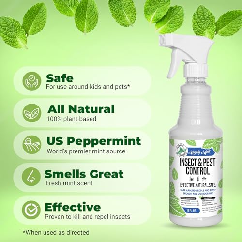 Peppermint Oil Insect Repellent Spray (32 Fl Oz)