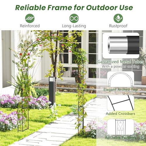 Garden Arch Trellis (66"W x 95"H)
