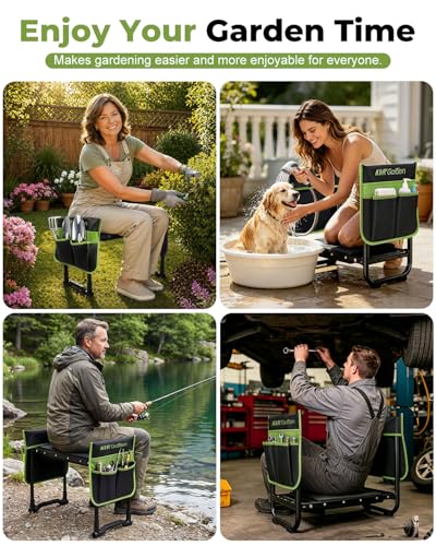 Garden Stool & Kneeler 7 (Light Green)