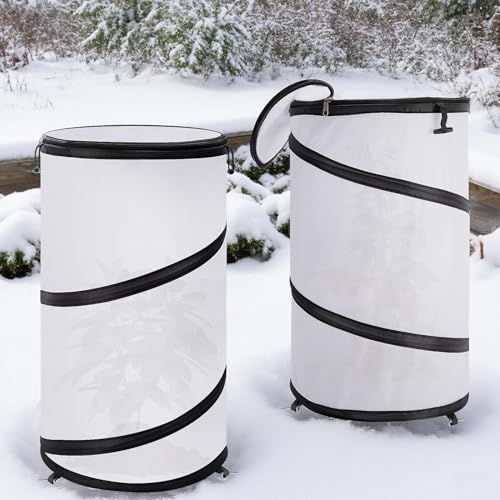 20 x 12 Inch Pop Up Winter Frost Plant Cover (White-1pc)
