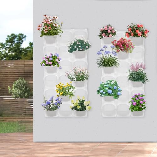 Vertical Wall Planter with 36 Pots
