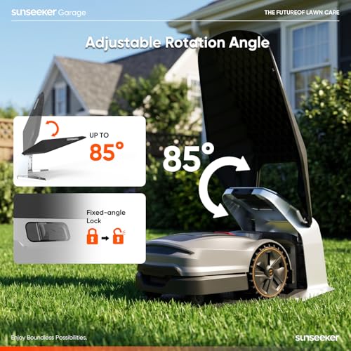 X3 Plus Robot Lawn Mower Garage