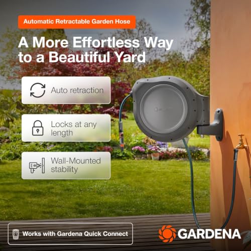 Retractable Garden Hose Reel