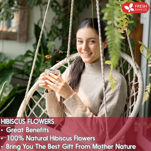 Premium 21oz Hibiscus Dried Flowers (22oz)
