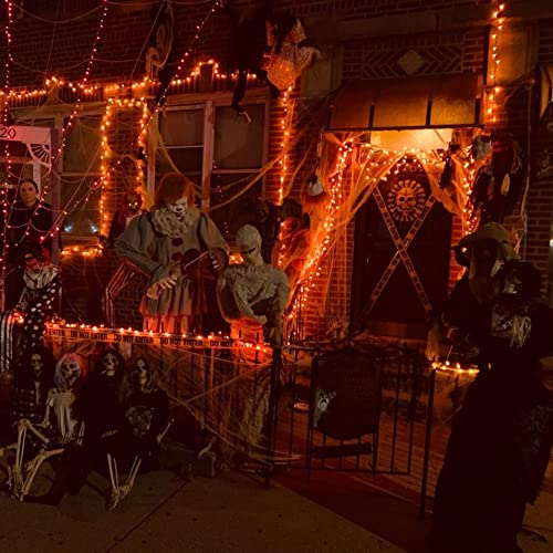 Orange Halloween Fairy String Lights (20 Foot)
