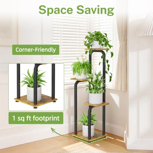 Plant Stand Indoor (Dark Brown)