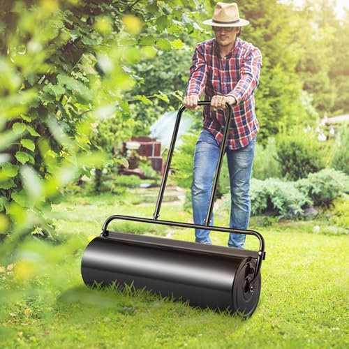 Lawn Roller 61L Sand or Water Filled Yard Roller