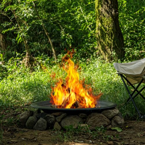 28 inch Steel Fire Pit Bowl for DIY or Replacement Existing Fire Pit (Smooth[28 inch])
