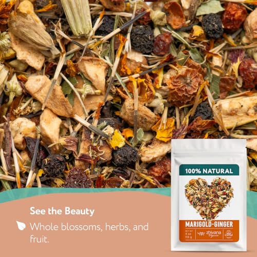 Ginger Tea with Marigold (4 oz)