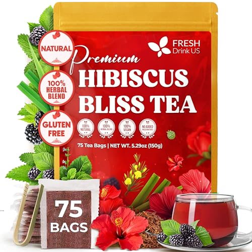 Hibiscus Bliss Tea (75 Count)