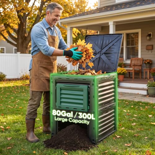 80 Gal Garden Composer Bin from BPA Free Material