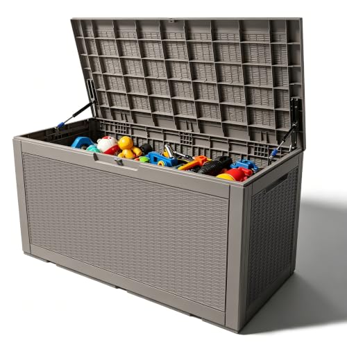 Outdoor Storage Box (Grey / 110 Gallon 3.0)