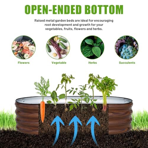 Galvanized Raised Garden Bed