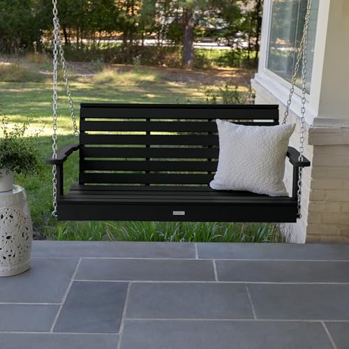 Weatherly Porch Swing (4 feet / Black)