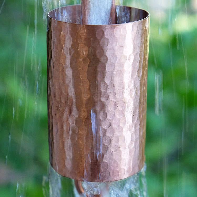 Kenchiku Rain Chain (11 Feet / Copper)