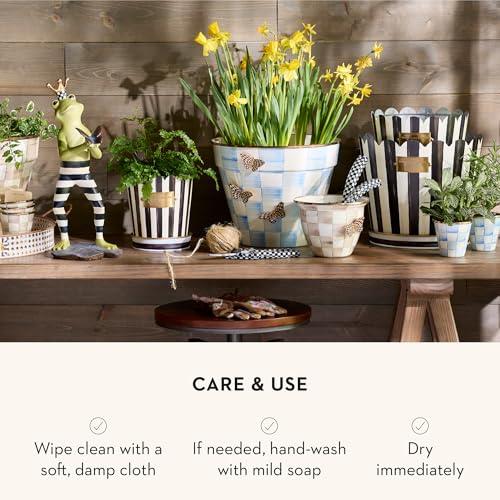 Garden Pot Extra Large (Sky Check / Extra Large)