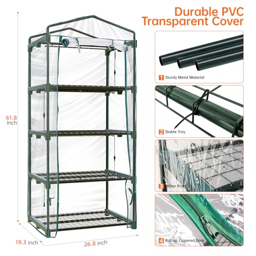Indoor Greenhouse with Grow Light