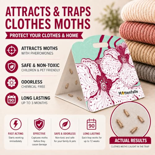 Mottenfalle Clothes Moth Traps (6 Count)