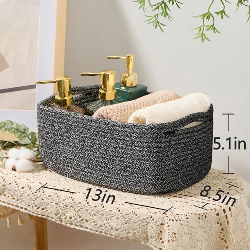 Small Storage Baskets for Organizing (4 Count)