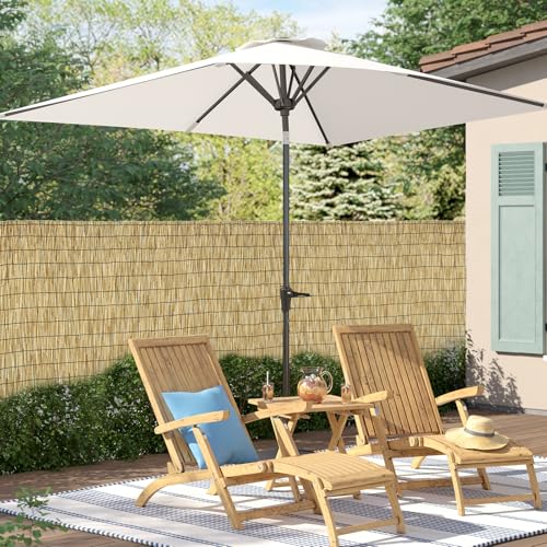 Natural 2 Pack 6FT X16.4FT Reed Fencing Roll Bamboo Privacy Screen (2 Pack 6 X 16.4FT / Natural)