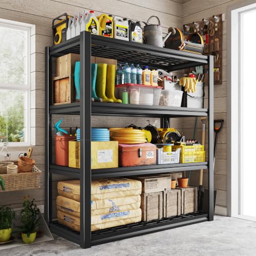 40" W Heavy Duty Shelf Load 2240Lbs for Basement Warehouse Workshop (40"W x 19.7"D x 59.9"H)